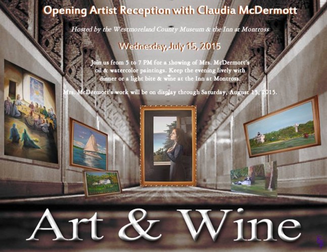Art & Wine featuring Claudia McDermott