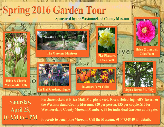 Garden Tour flyer