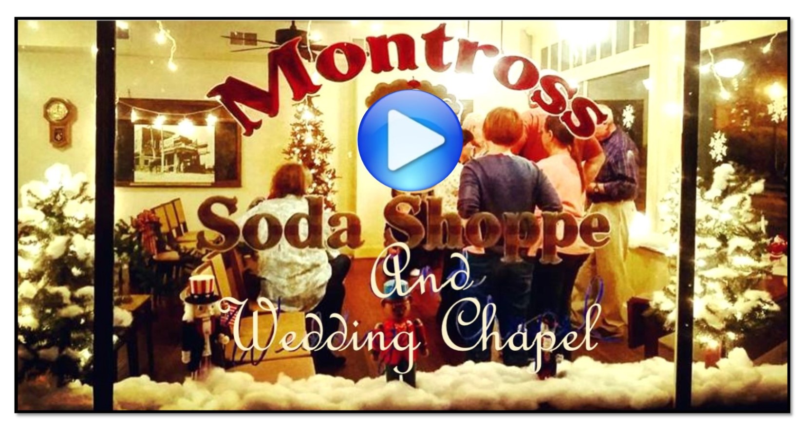 Get Married in our General Store and Soda Shoppe
