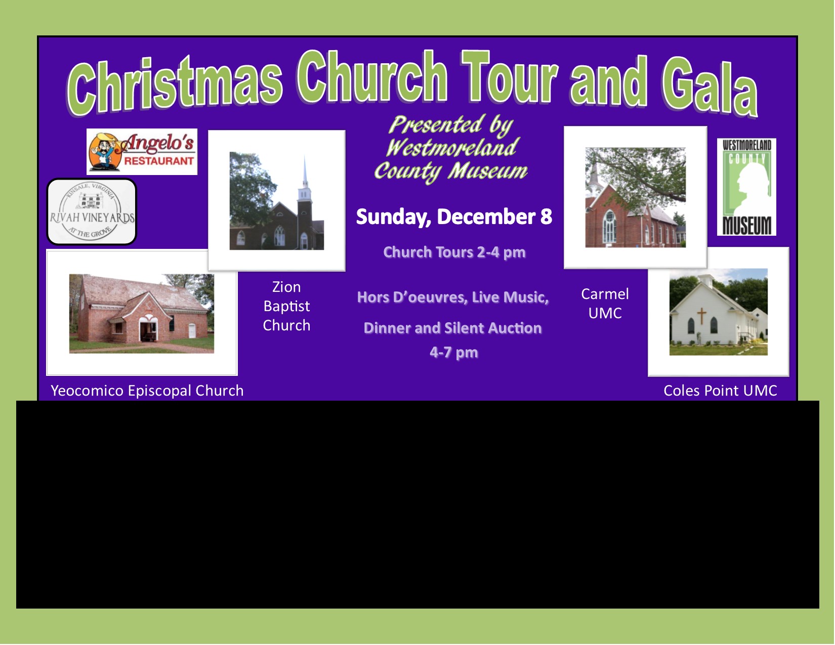WCM Church Tour & Gala