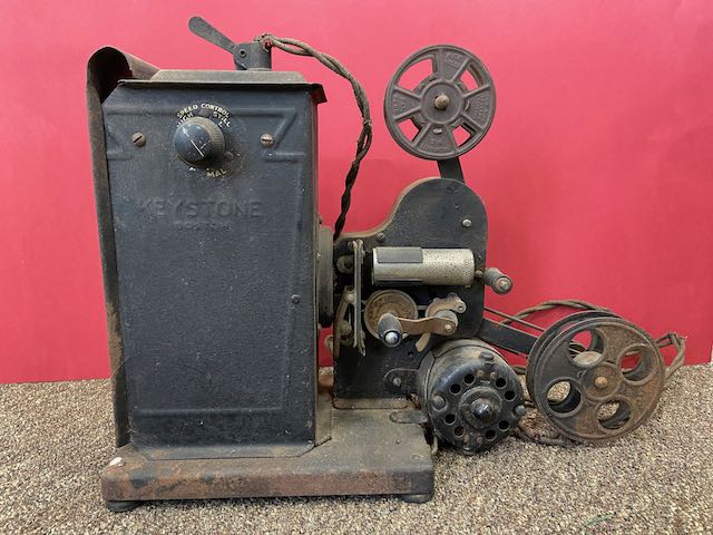 An old movie projector