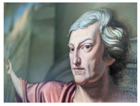 1768 William Pitt portrait at Westmoreland County Museum